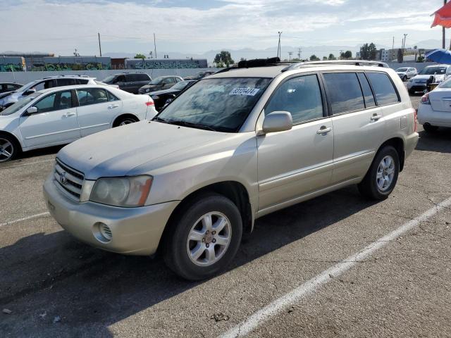 TOYOTA HIGHLANDER 2002 jtegf21a320061390