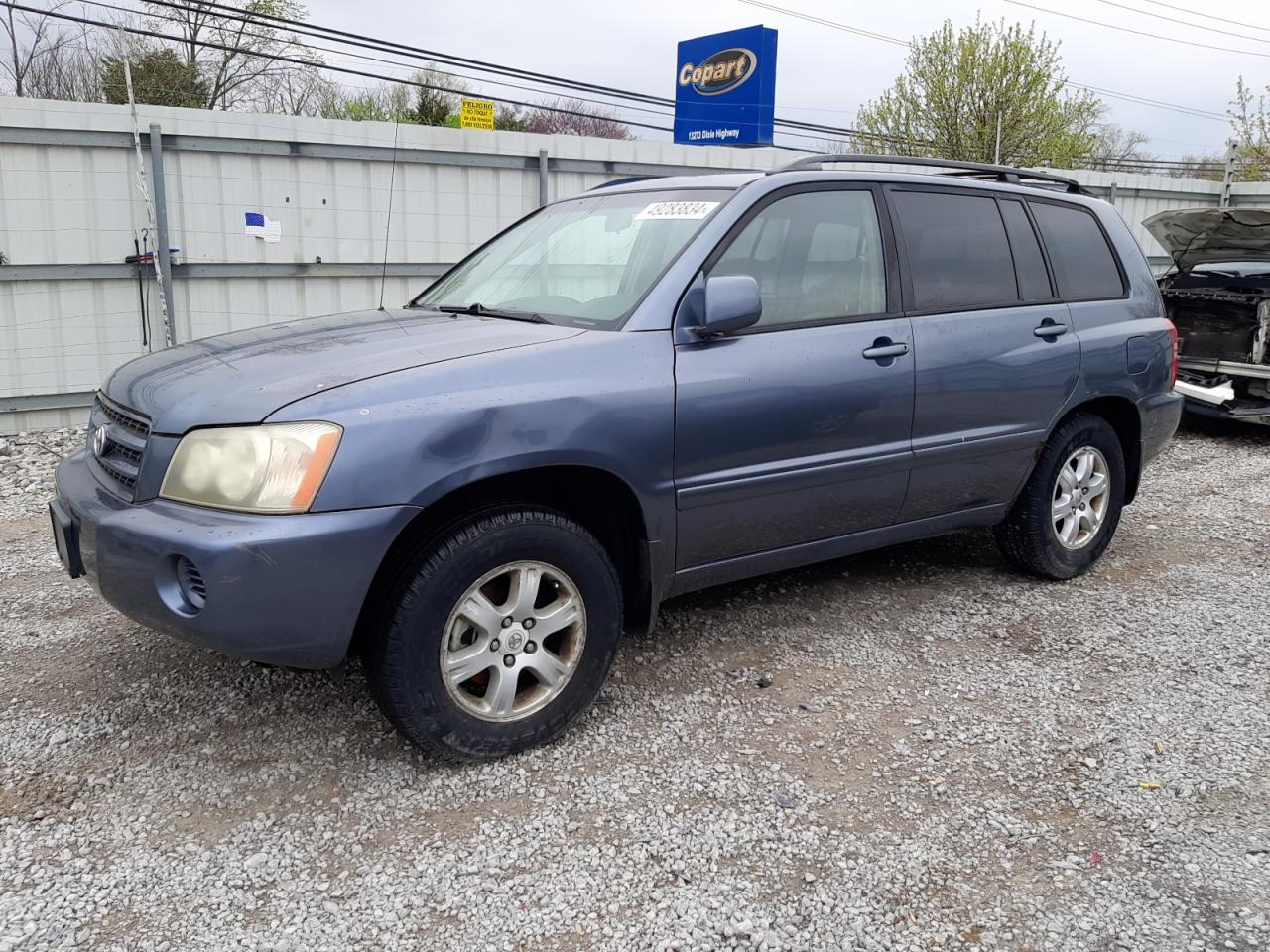 TOYOTA HIGHLANDER 2002 jtegf21a320061938