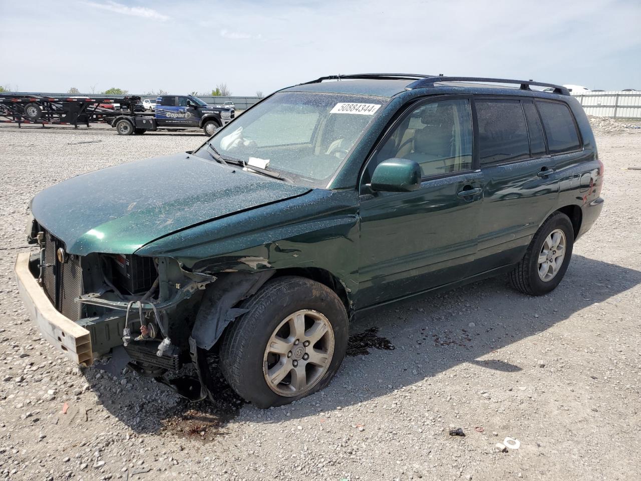 TOYOTA HIGHLANDER 2001 jtegf21a410004744