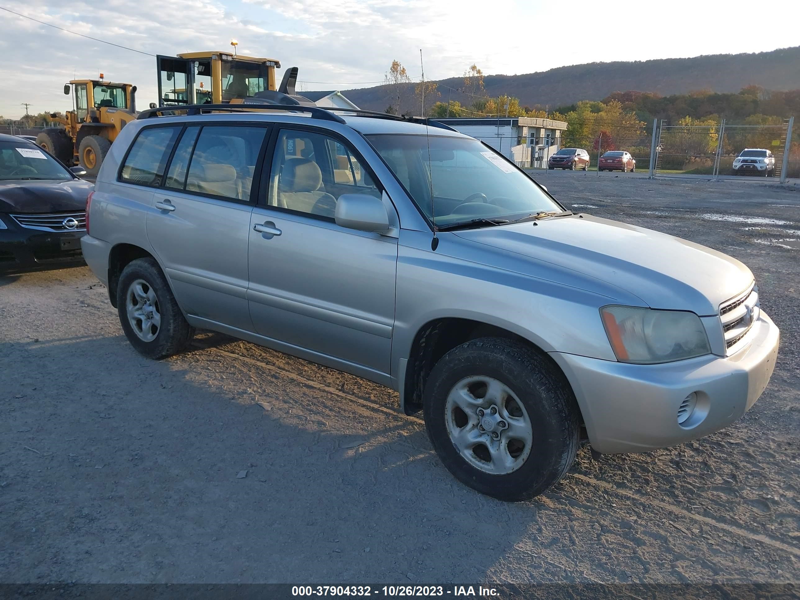 TOYOTA HIGHLANDER 2001 jtegf21a410005909