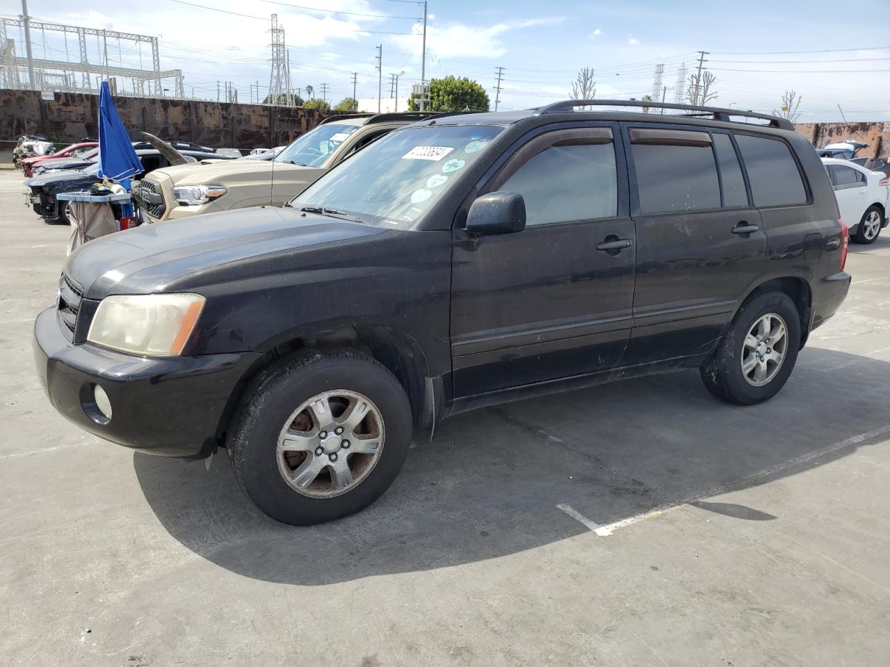 TOYOTA HIGHLANDER 2001 jtegf21a410024296