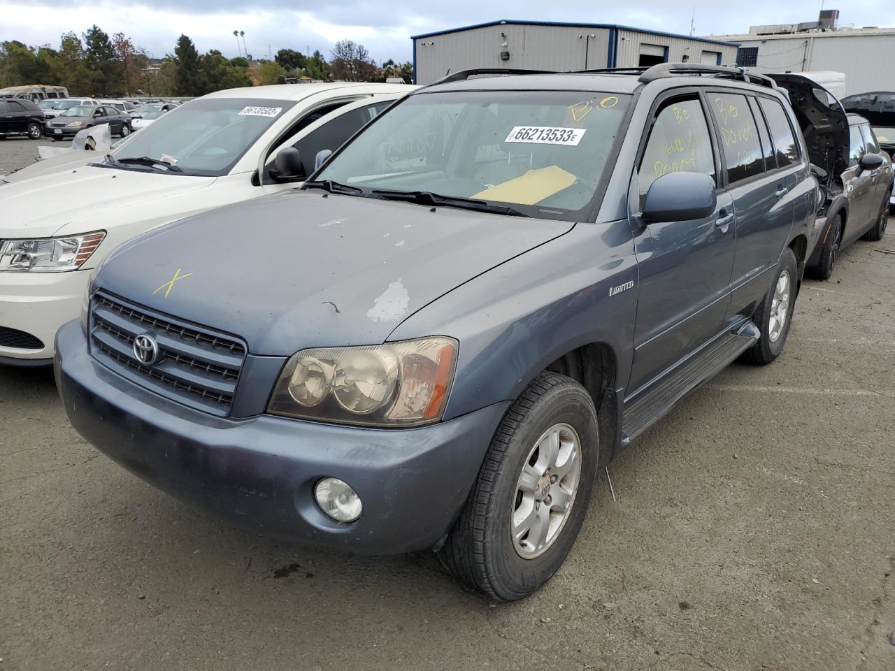 TOYOTA HIGHLANDER 2002 jtegf21a420056599