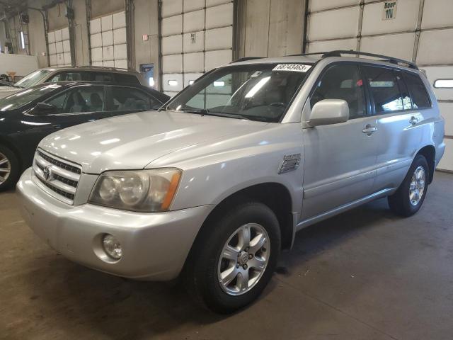 TOYOTA HIGHLANDER 2002 jtegf21a420062029