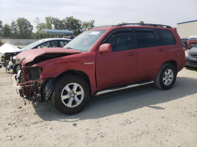 TOYOTA HIGHLANDER 2003 jtegf21a430090995