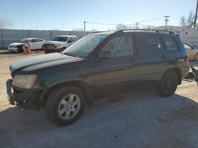 TOYOTA HIGHLANDER 2001 jtegf21a510012562