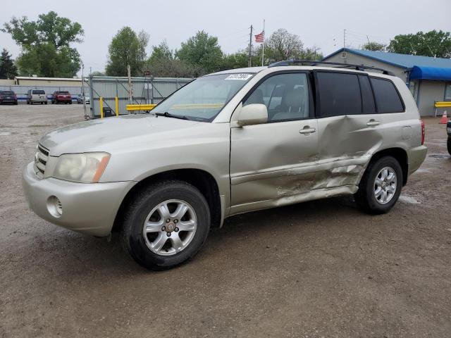 TOYOTA HIGHLANDER 2003 jtegf21a530074529