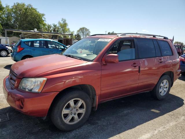 TOYOTA HIGHLANDER 2001 jtegf21a610009461