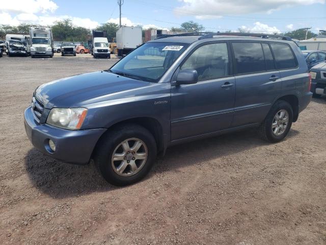 TOYOTA HIGHLANDER 2001 jtegf21a610010190