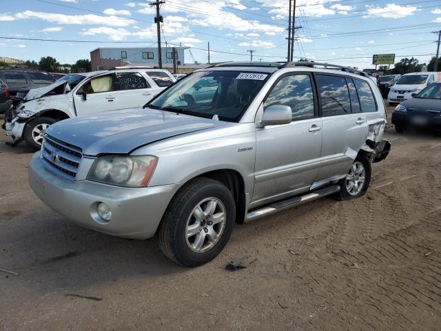 TOYOTA HIGHLANDER 2001 jtegf21a610025689