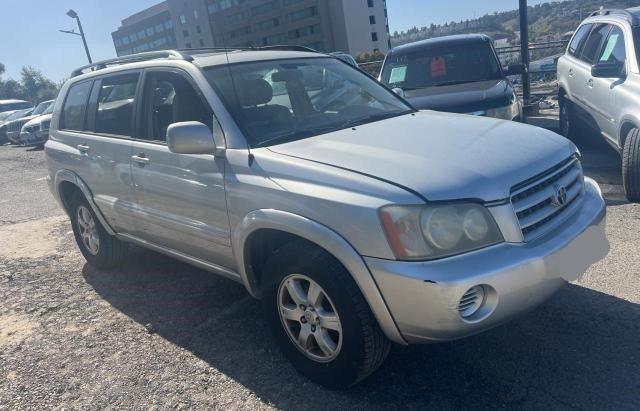 TOYOTA HIGHLANDER 2002 jtegf21a620039495