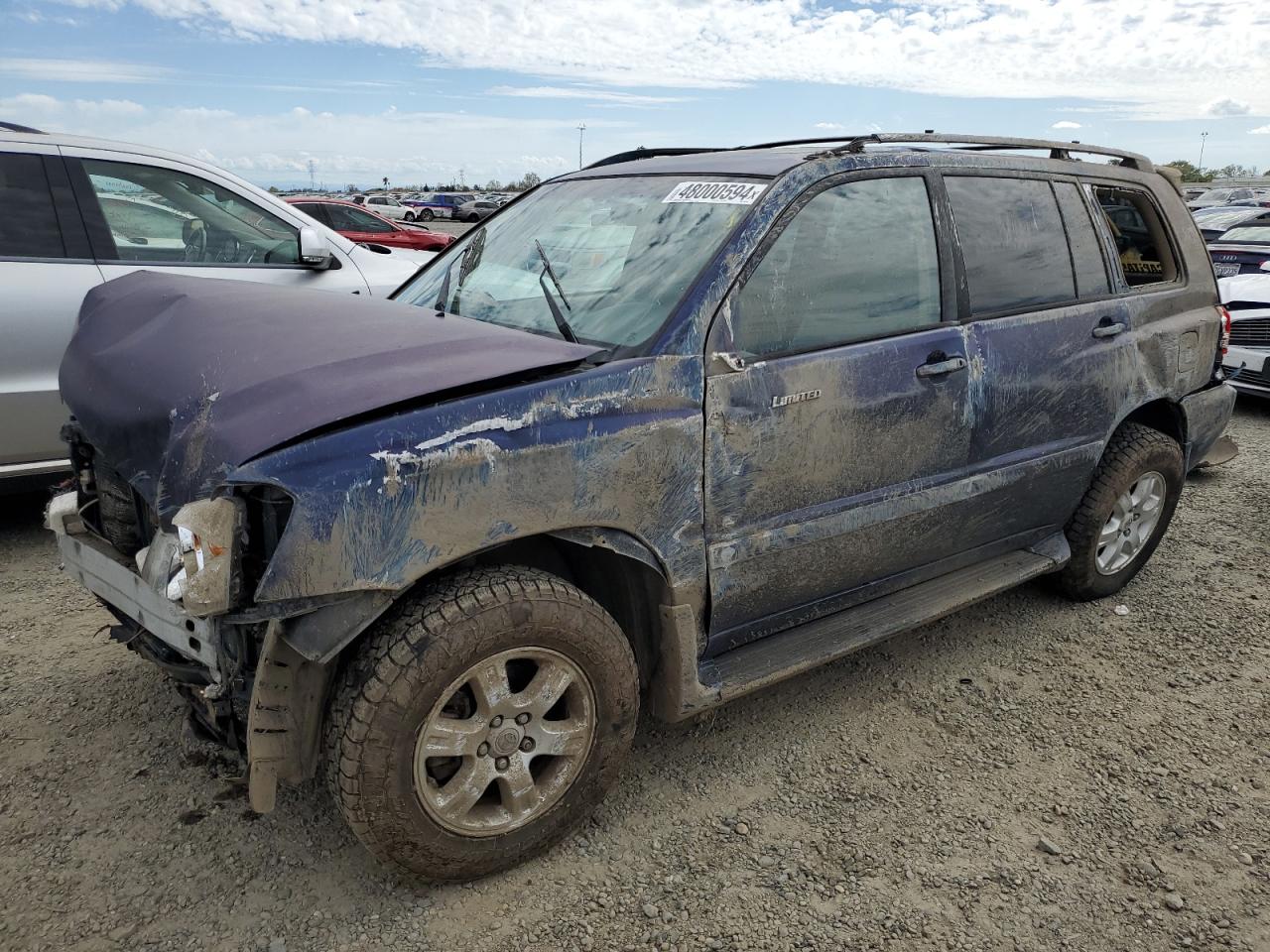 TOYOTA HIGHLANDER 2002 jtegf21a620052120