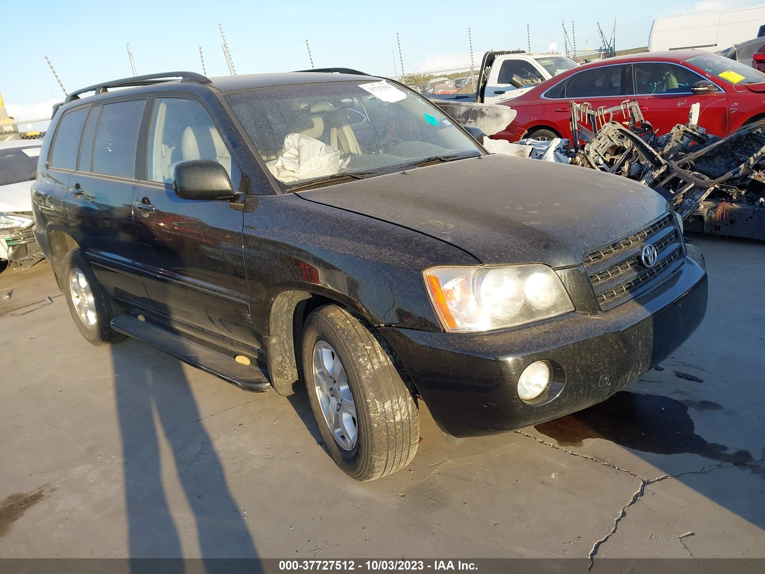 TOYOTA HIGHLANDER 2003 jtegf21a630092909