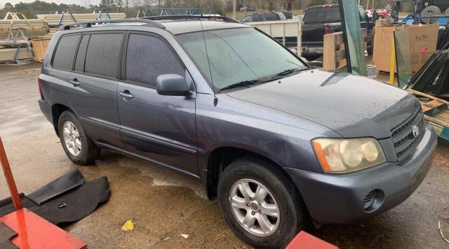 TOYOTA HIGHLANDER 2003 jtegf21a630106629