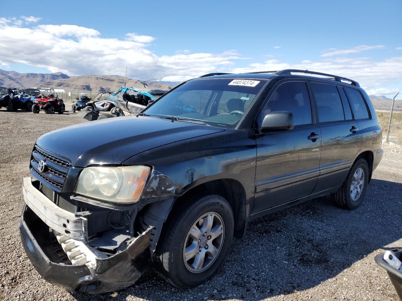 TOYOTA HIGHLANDER 2003 jtegf21a630120997