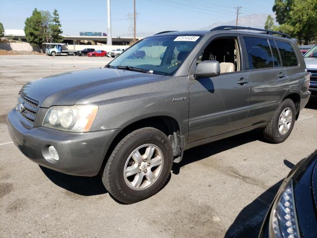 TOYOTA HIGHLANDER 2001 jtegf21a710018041