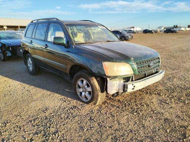 TOYOTA HIGHLANDER 2003 jtegf21a730078954