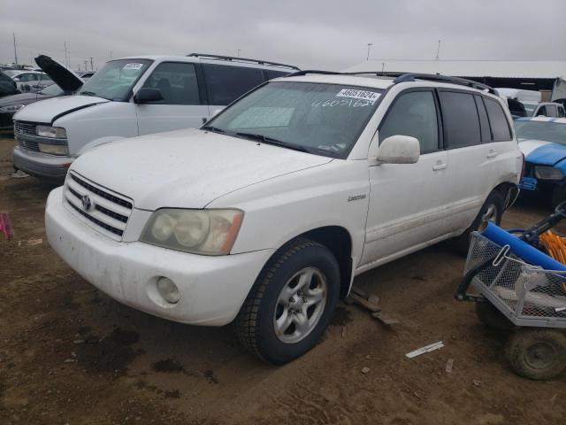 TOYOTA HIGHLANDER 2003 jtegf21a830078848