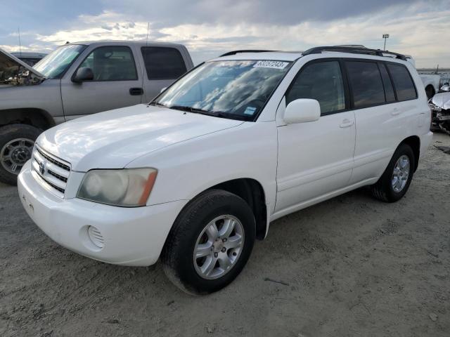 TOYOTA HIGHLANDER 2003 jtegf21a830080776