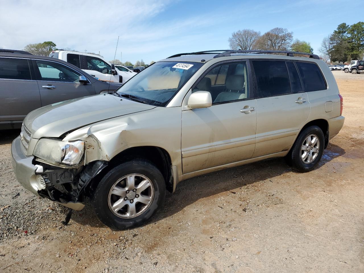 TOYOTA HIGHLANDER 2003 jtegf21a830090269