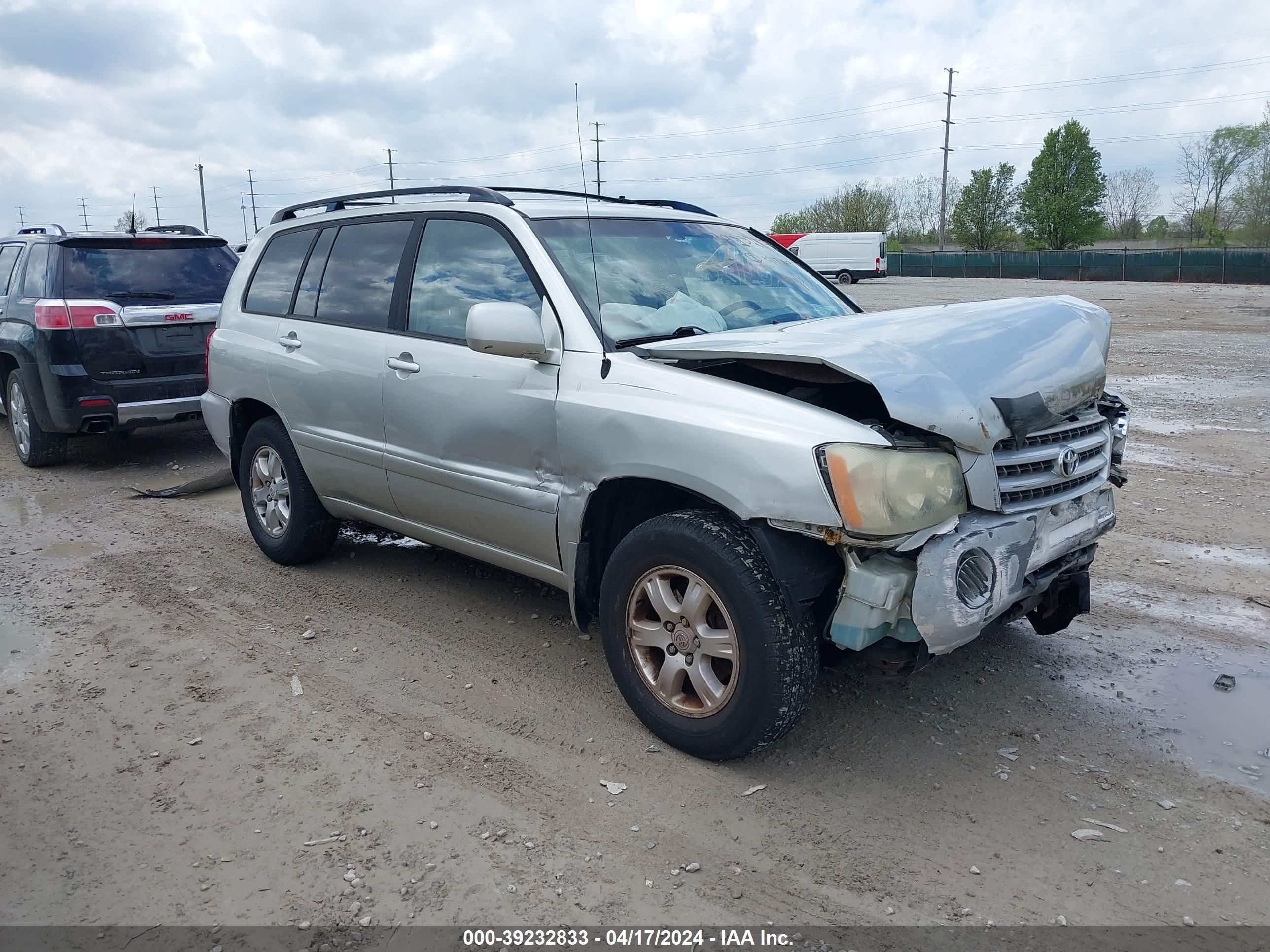 TOYOTA HIGHLANDER 2003 jtegf21a830099991