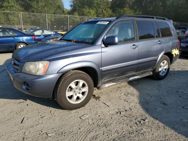 TOYOTA HIGHLANDER 2003 jtegf21a830111881