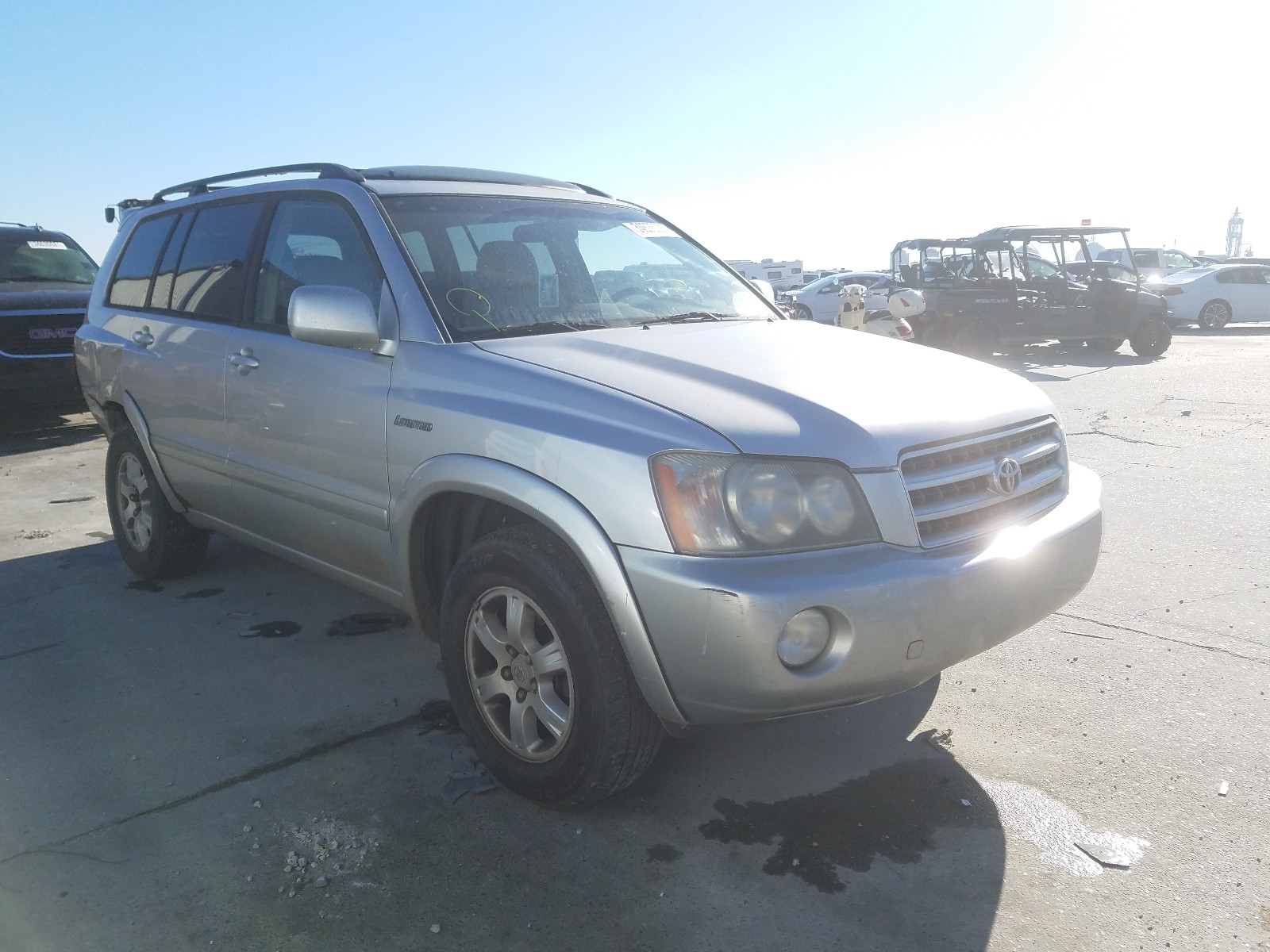 TOYOTA HIGHLANDER 2001 jtegf21a910019806