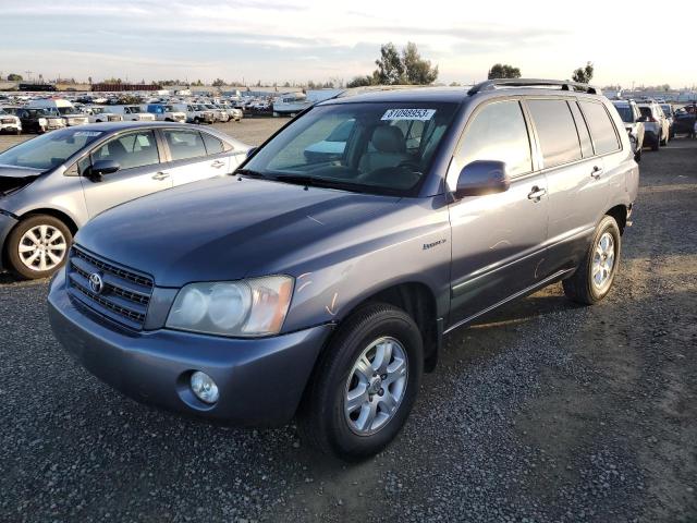 TOYOTA HIGHLANDER 2002 jtegf21a920056081