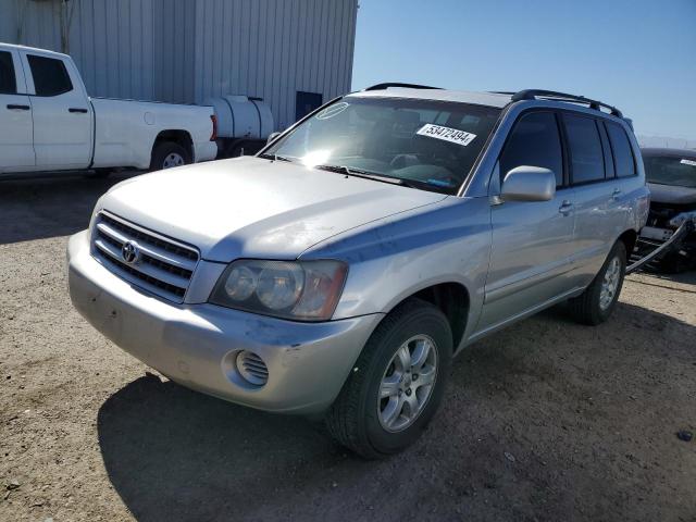 TOYOTA HIGHLANDER 2002 jtegf21a920066965