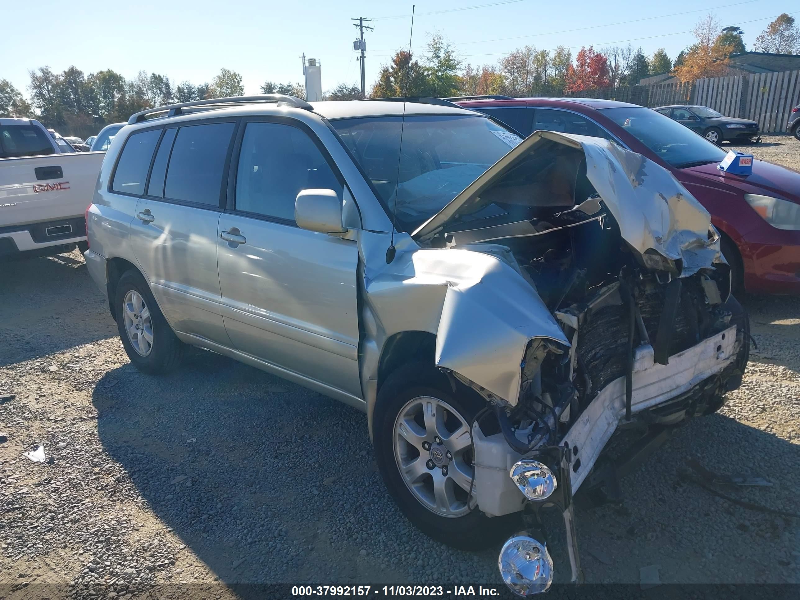 TOYOTA HIGHLANDER 2003 jtegf21a930100291