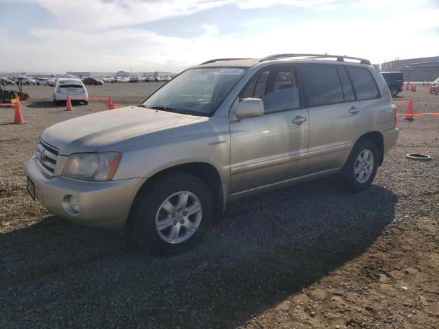 TOYOTA HIGHLANDER 2001 jtegf21ax10021340