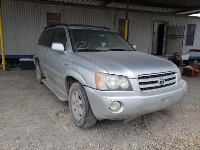 TOYOTA HIGHLANDER 2002 jtegf21ax20059524