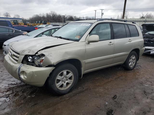 TOYOTA HIGHLANDER 2003 jtegf21ax30074056