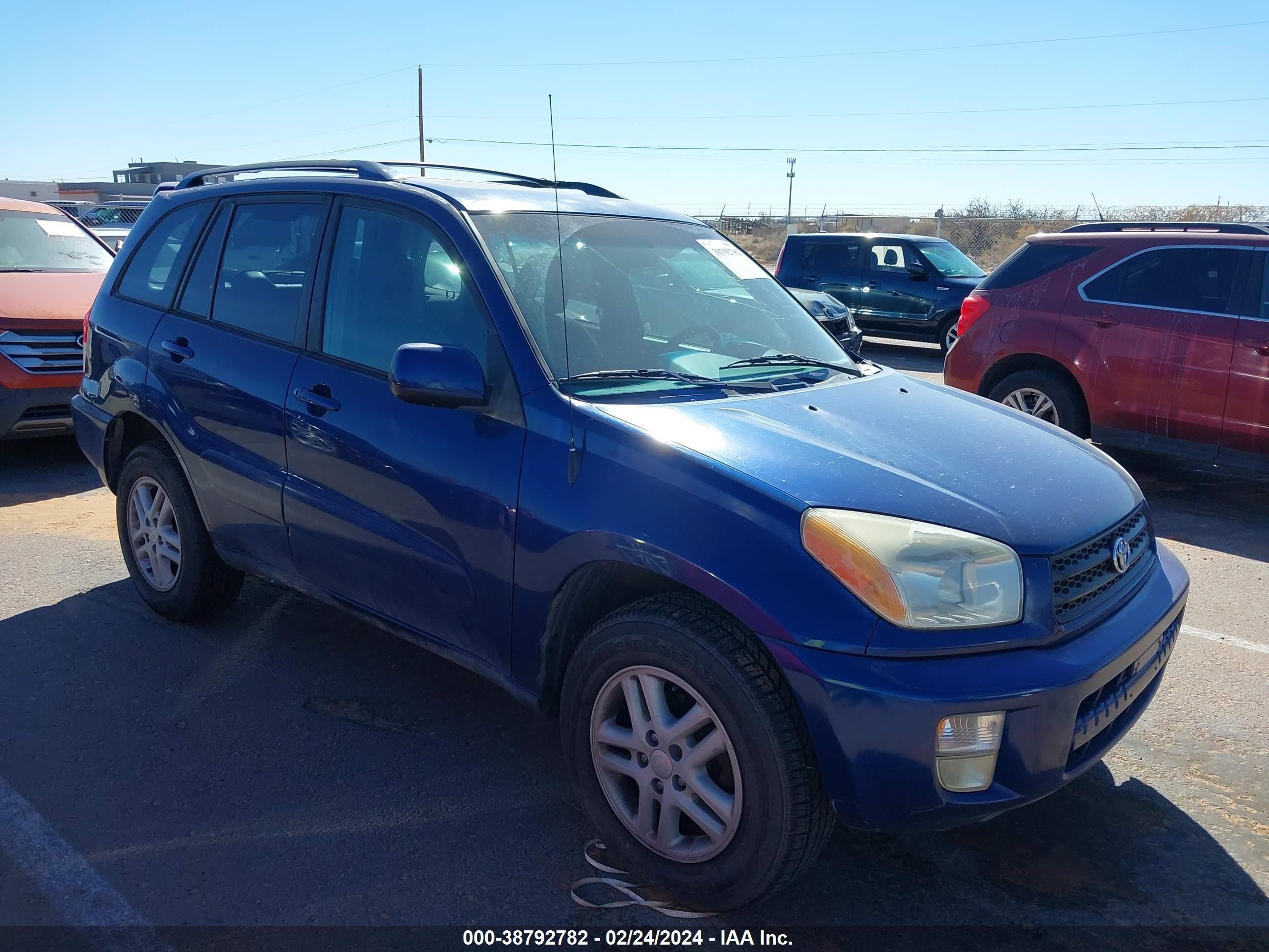 TOYOTA RAV 4 2002 jtegh20v320072193