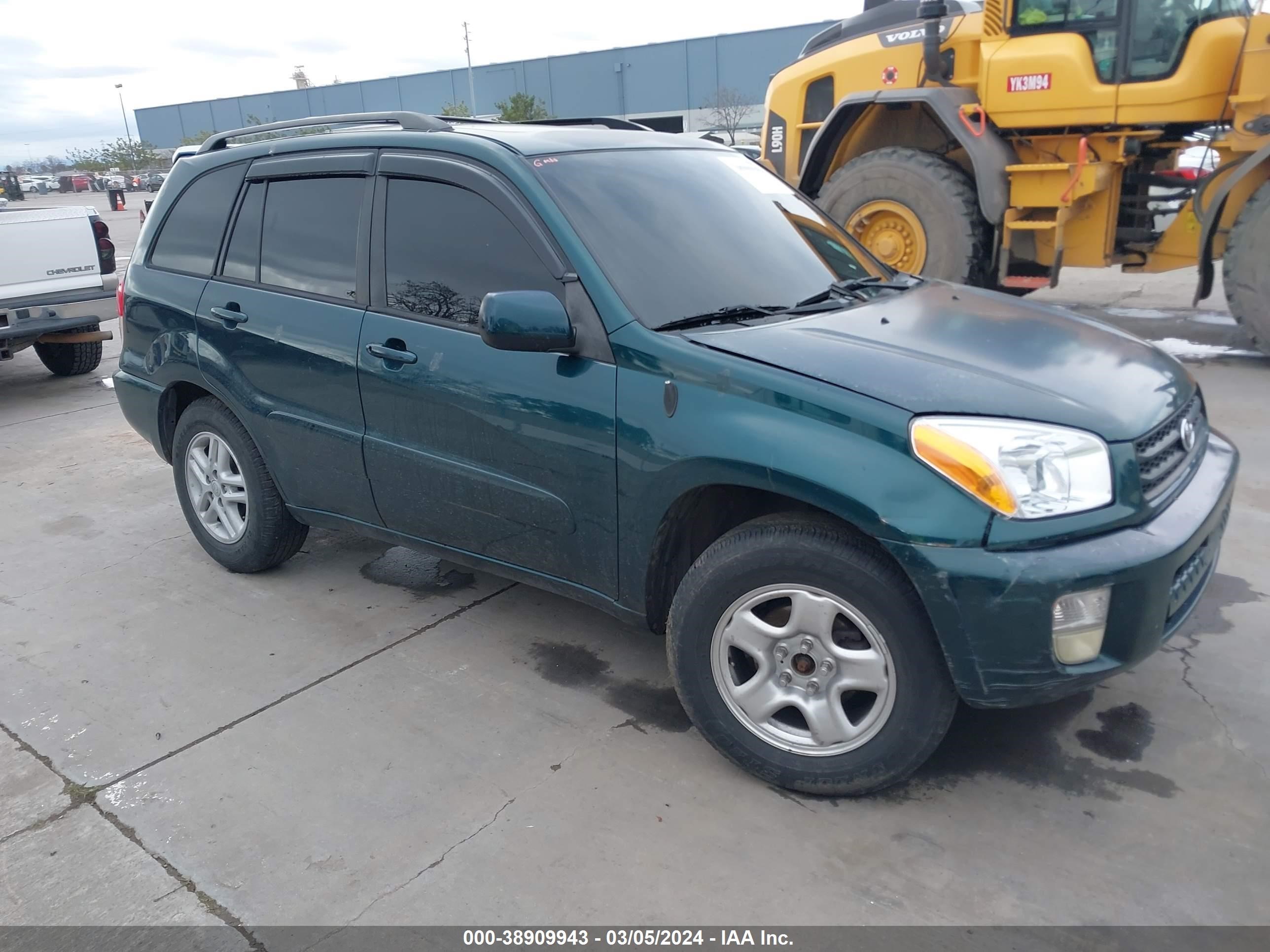 TOYOTA RAV 4 2002 jtegh20v420065432