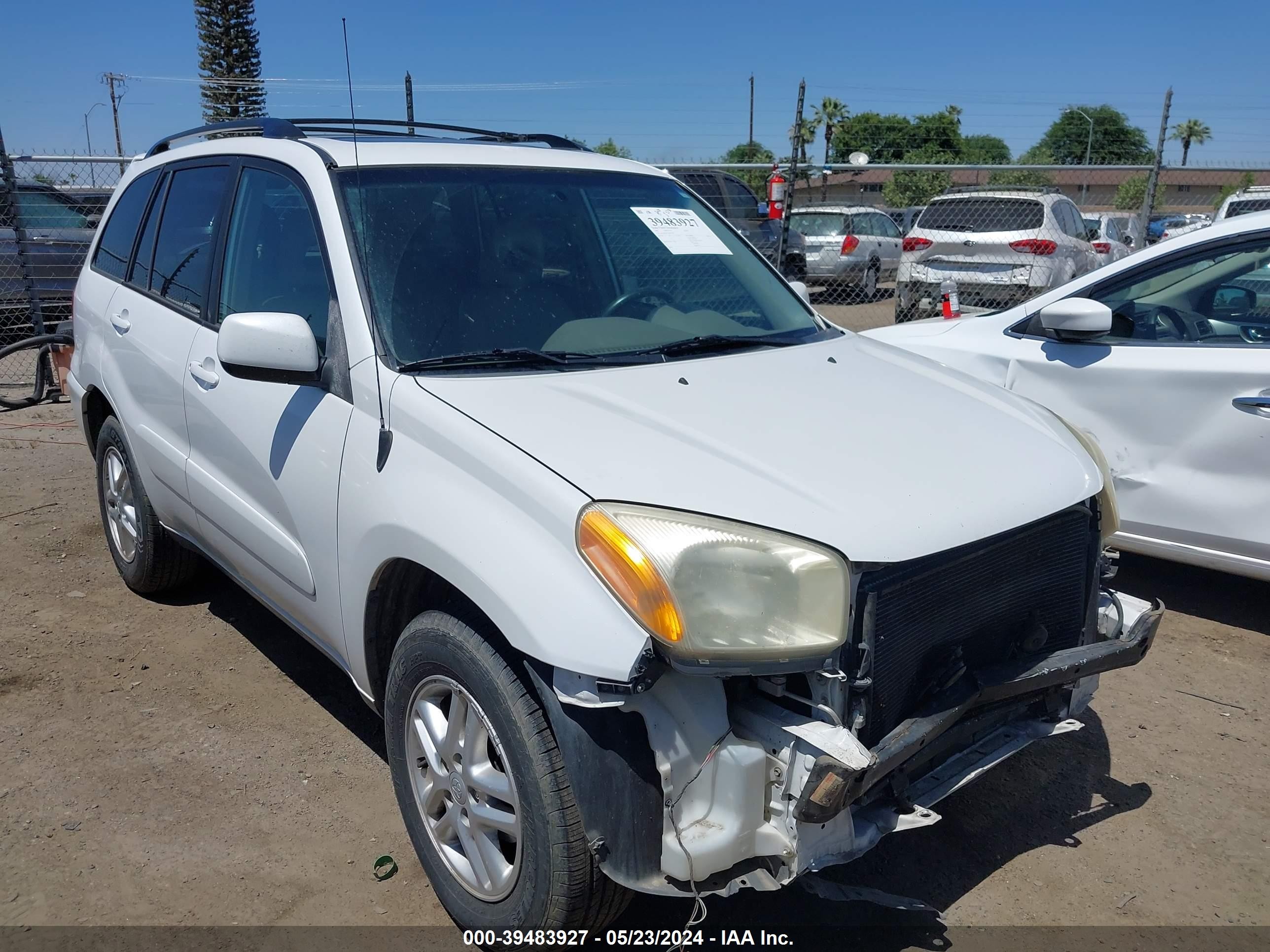 TOYOTA RAV 4 2003 jtegh20v530099199