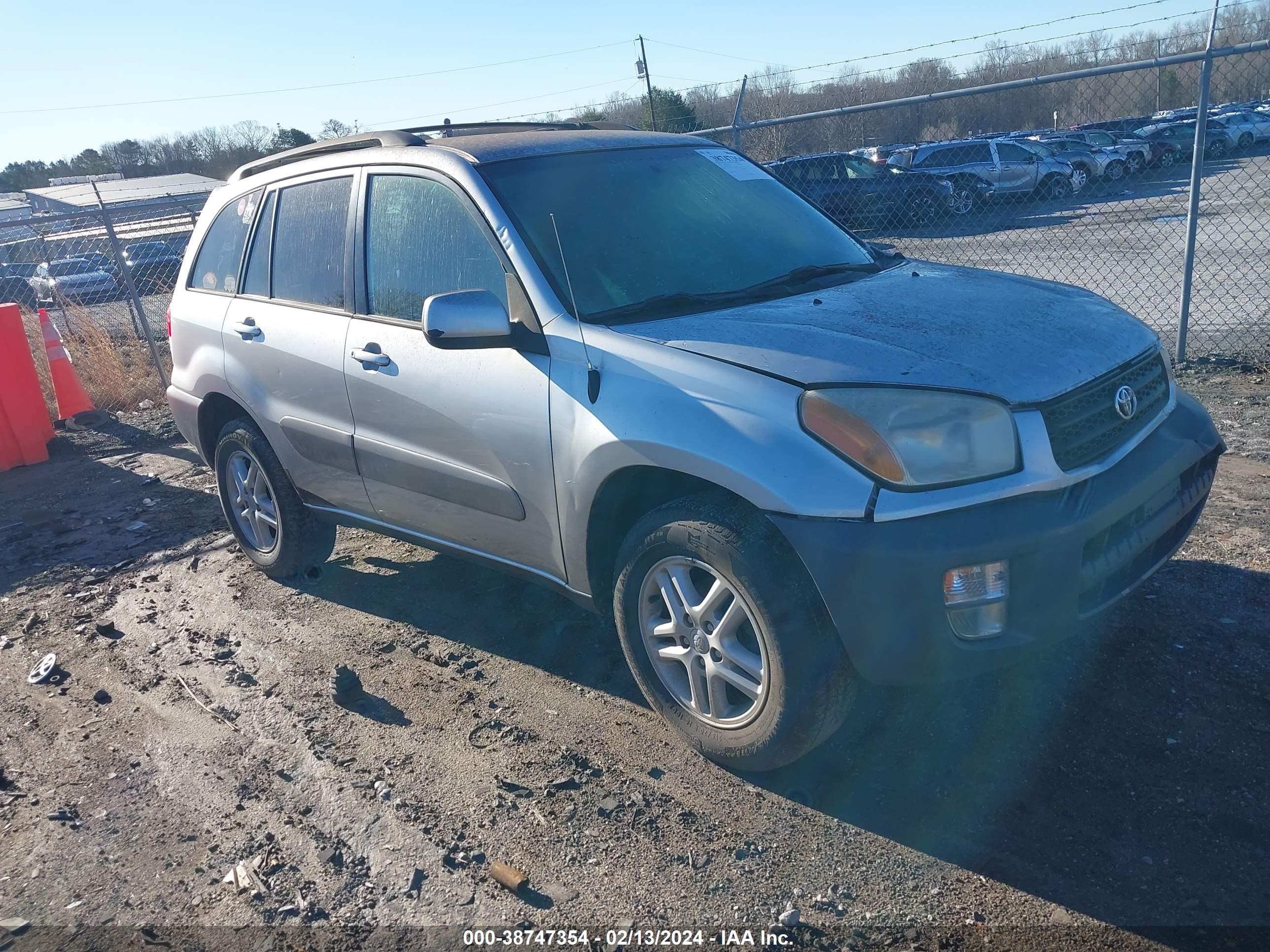 TOYOTA RAV 4 2001 jtegh20v910036345