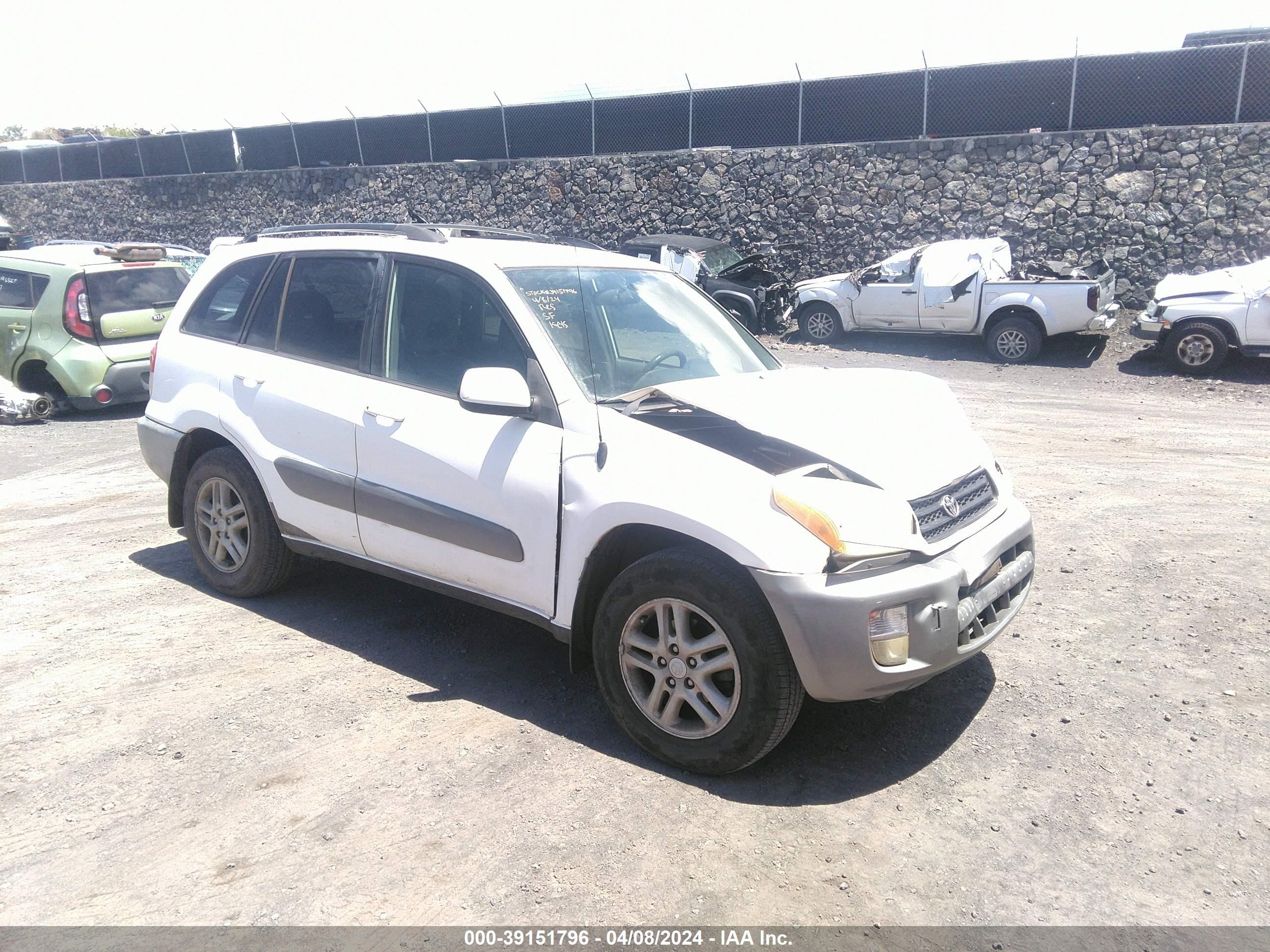 TOYOTA RAV 4 2001 jtegh20vx10006030