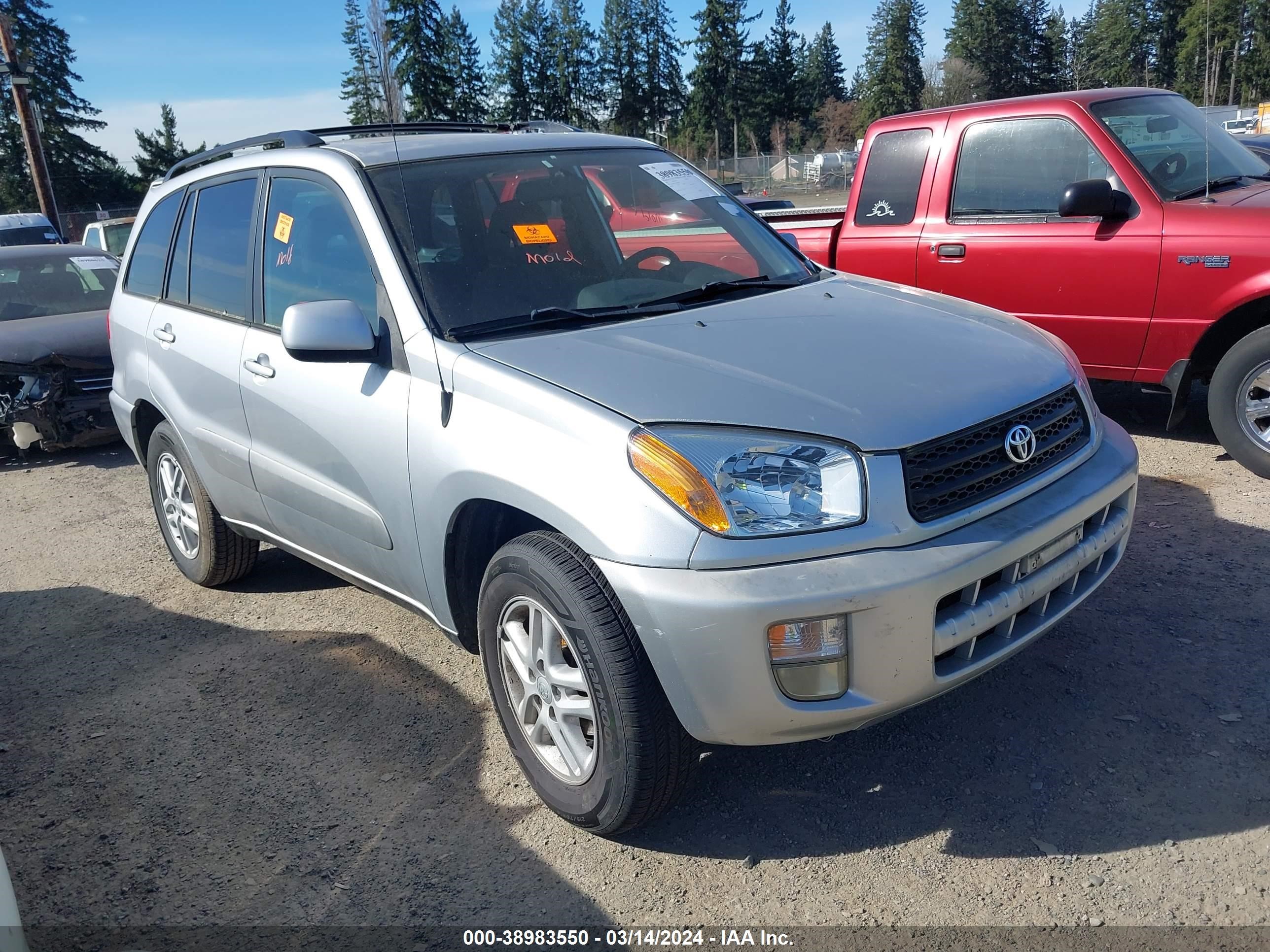 TOYOTA RAV 4 2002 jtegh20vx20050370