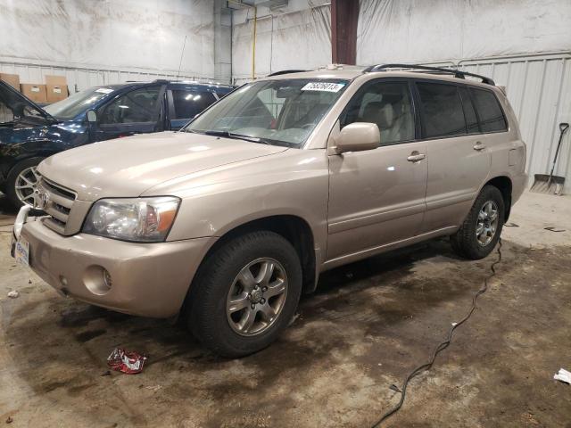 TOYOTA HIGHLANDER 2005 jtegp21a050047447