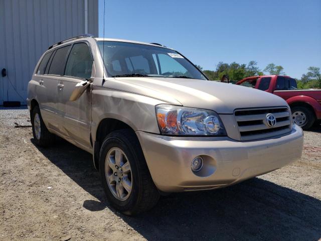 TOYOTA HIGHLANDER 2005 jtegp21a050081775