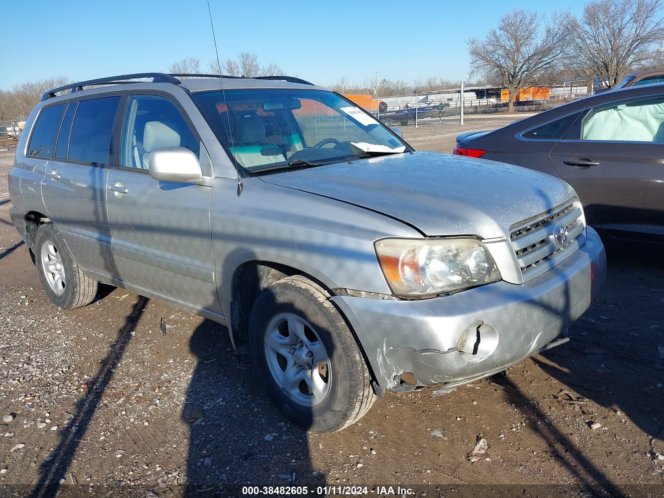 TOYOTA HIGHLANDER 2005 jtegp21a150065293