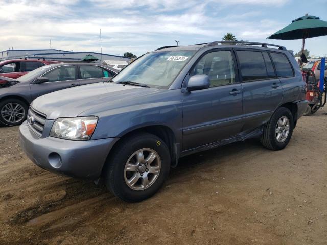 TOYOTA HIGHLANDER 2005 jtegp21a250058210