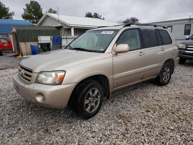 TOYOTA HIGHLANDER 2005 jtegp21a250083818