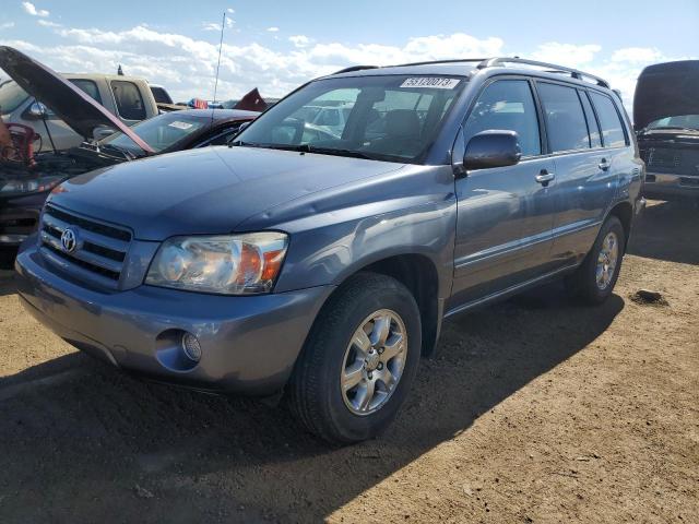 TOYOTA HIGHLANDER 2007 jtegp21a270143597