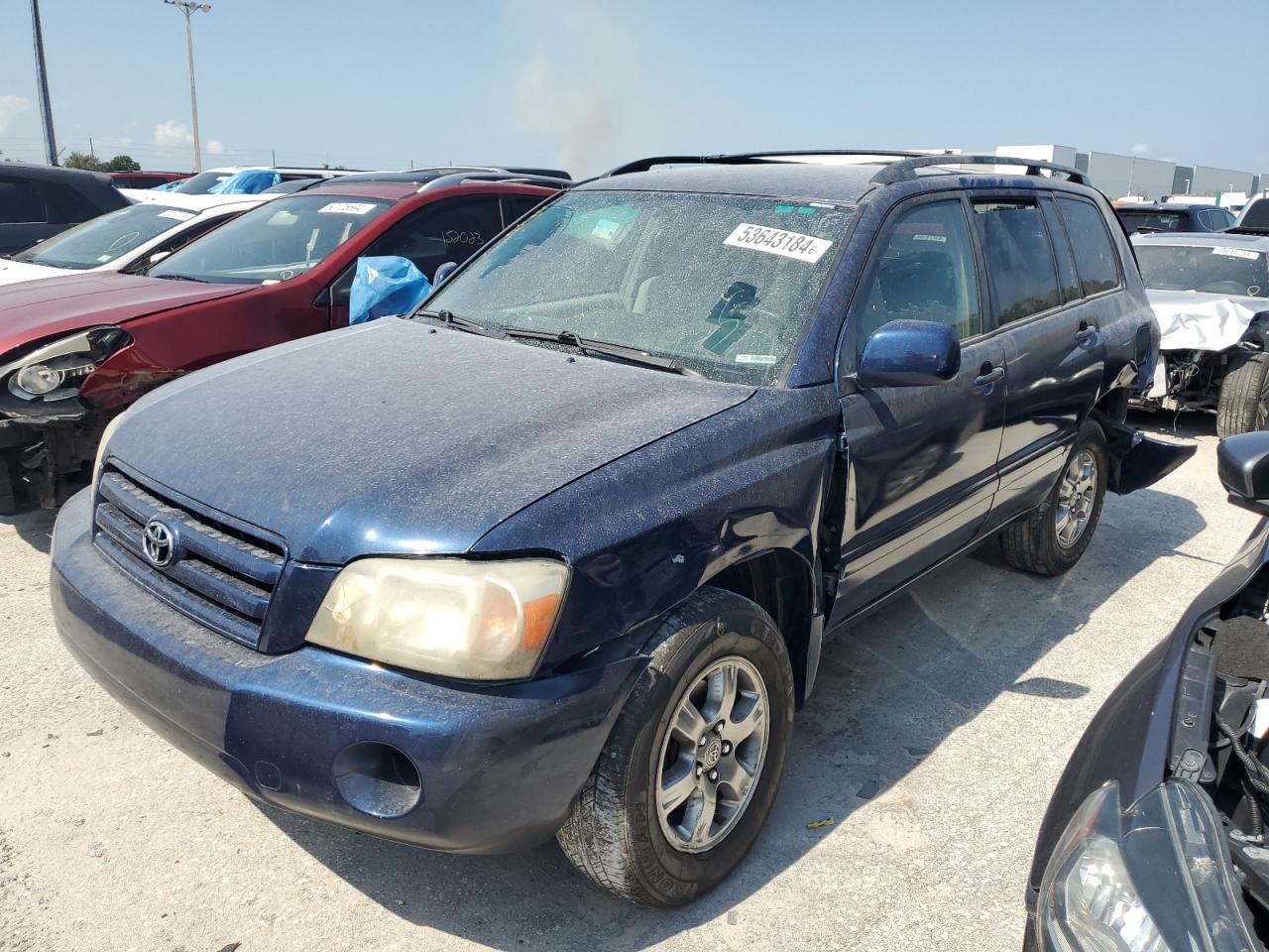 TOYOTA HIGHLANDER 2004 jtegp21a340025294