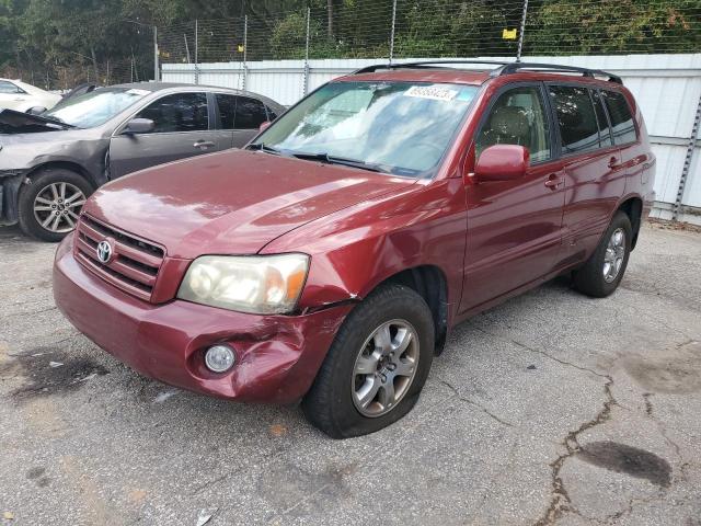 TOYOTA HIGHLANDER 2004 jtegp21a340028955