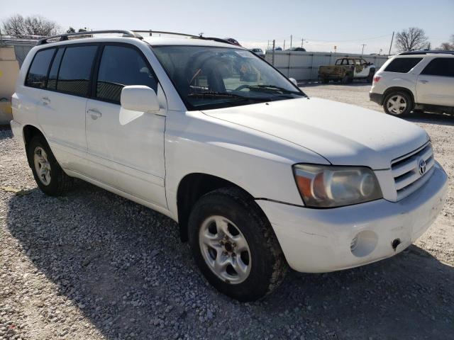 TOYOTA HIGHLANDER 2005 jtegp21a350043716