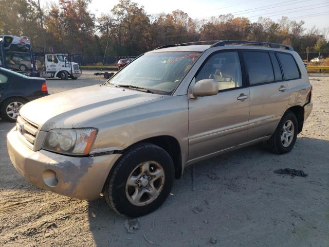 TOYOTA HIGHLANDER 2006 jtegp21a360104001