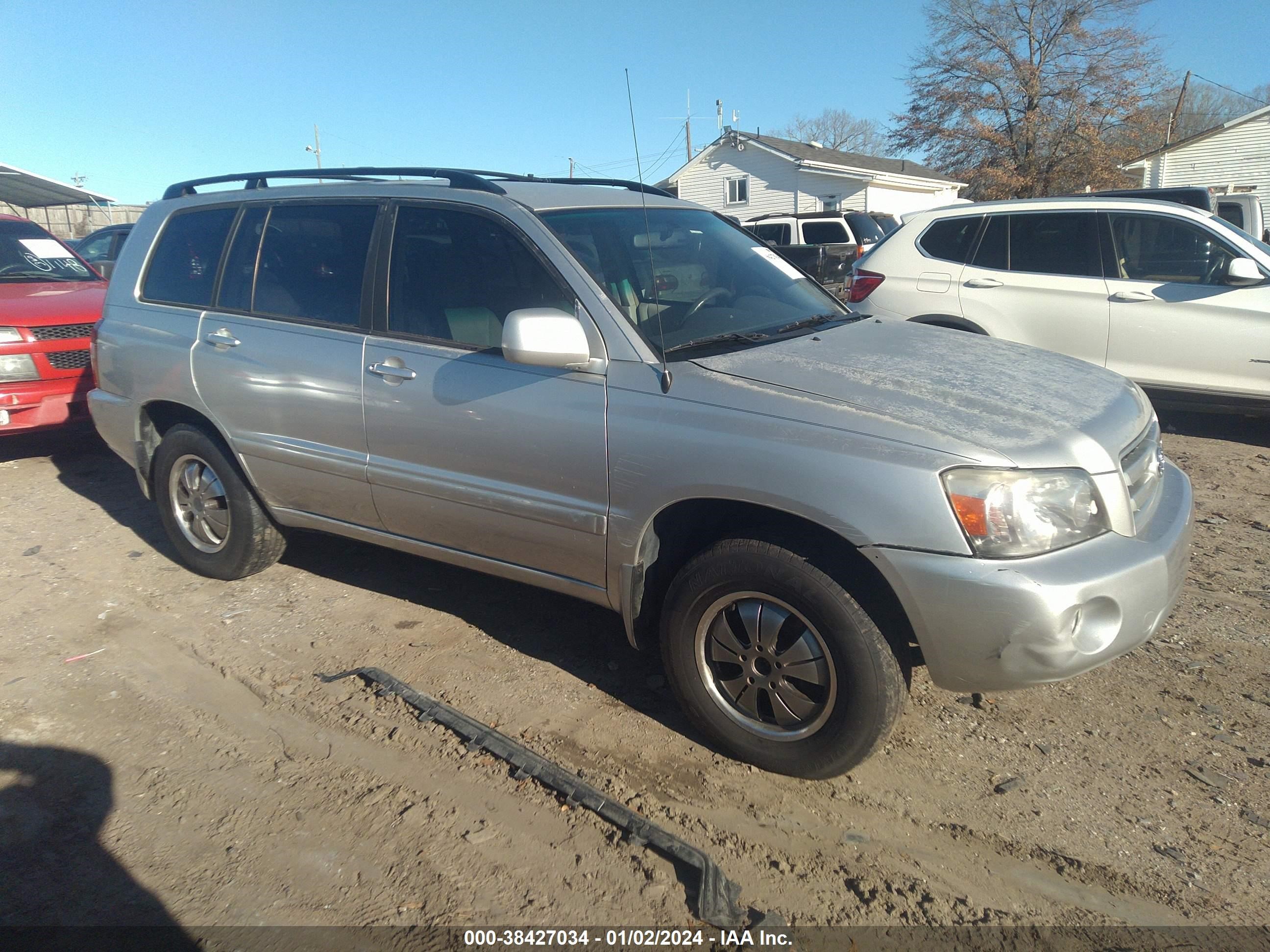 TOYOTA HIGHLANDER 2006 jtegp21a460091601