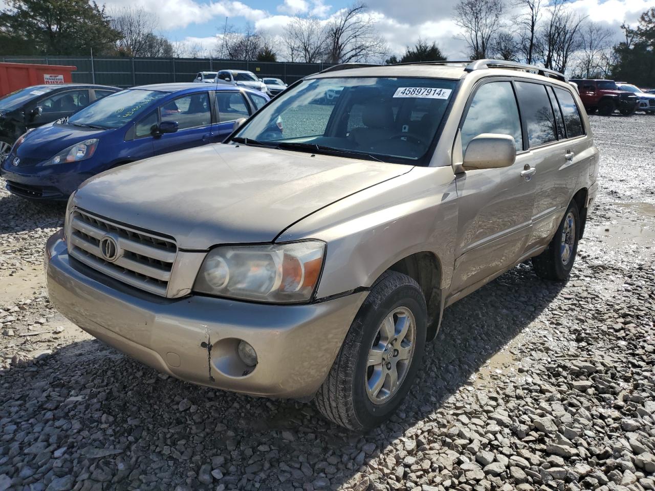 TOYOTA HIGHLANDER 2005 jtegp21a550048402